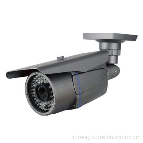 IR Weatherproof Camera with 1/3-inch Sony CCD, 600TVL High Resolution, 48pcs IR LEDs